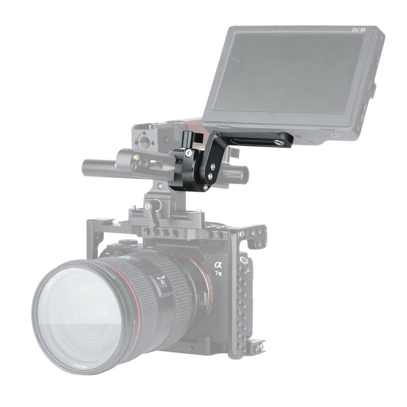 NICEYRIG Quick Release NATO Clamp with NATO Rail, EVF Support Monitor Mount - 308 - Image 3